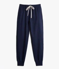 Merz B. Schwanen 359 Classic Loopwheel Sweatpant - Ink Blue