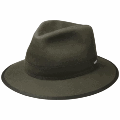 Stetson 2521501-355 Persaro Traveller Hat - Olive