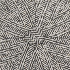 Stetson 6842501-310 Hatteras Silk Herringbone - Black/White -Hartford Sale Store shopping 1